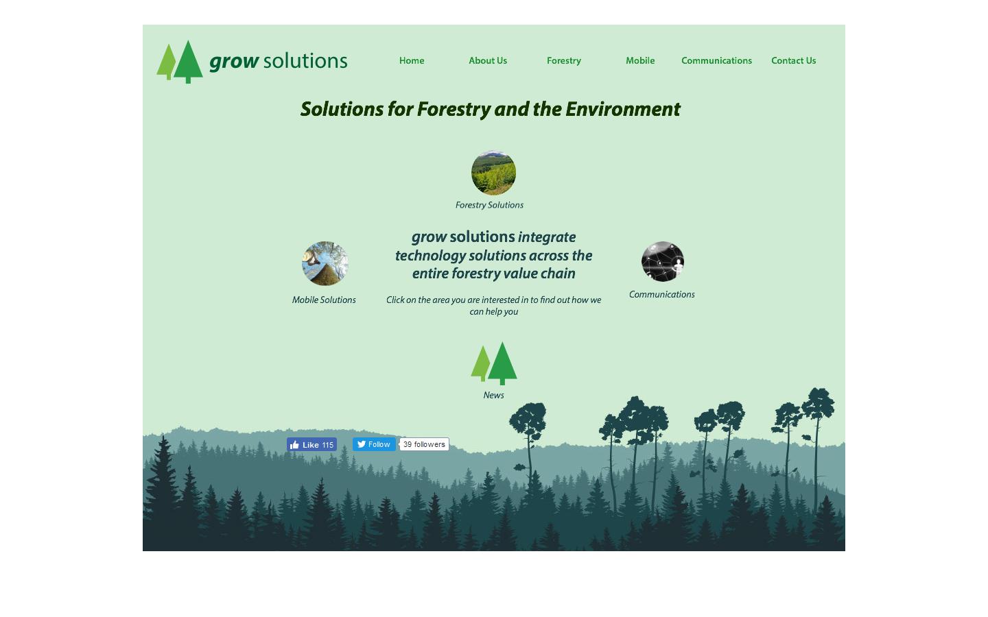 Grow Solutions Website