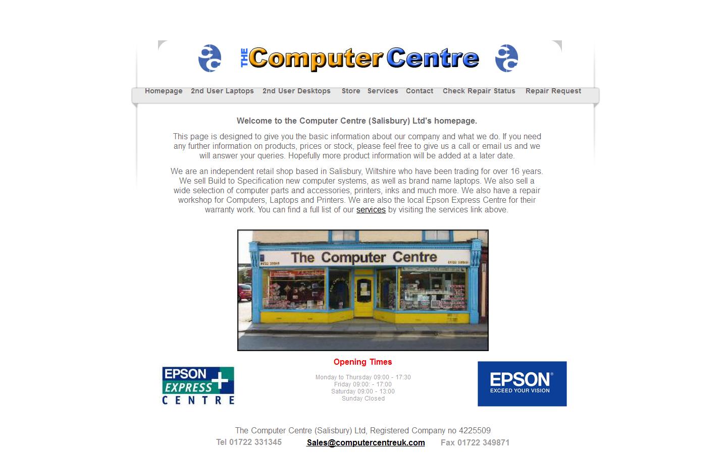 The Computer Centre Website