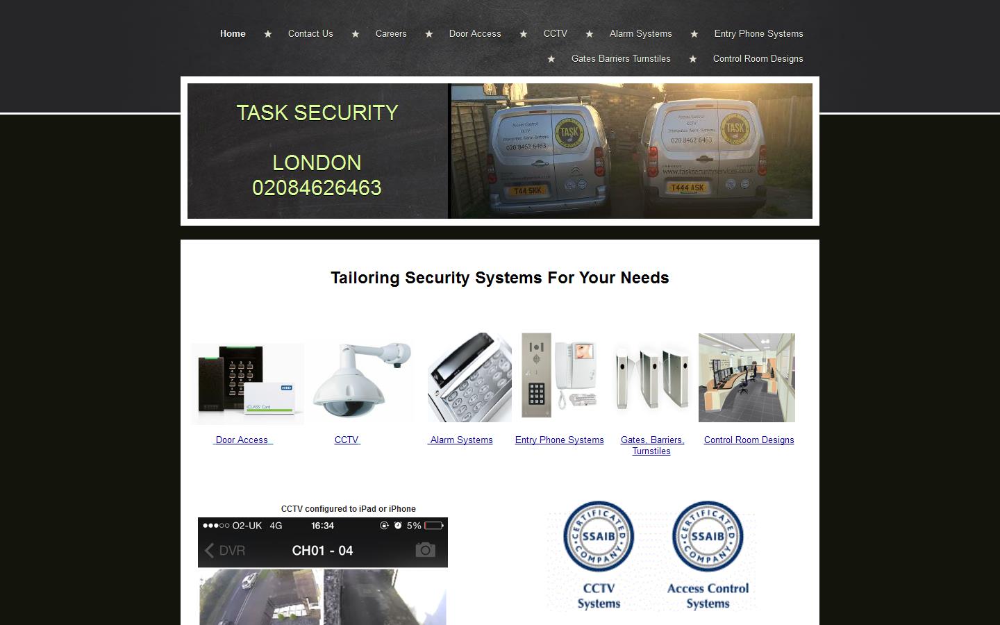 Task Security Services Ltd Website