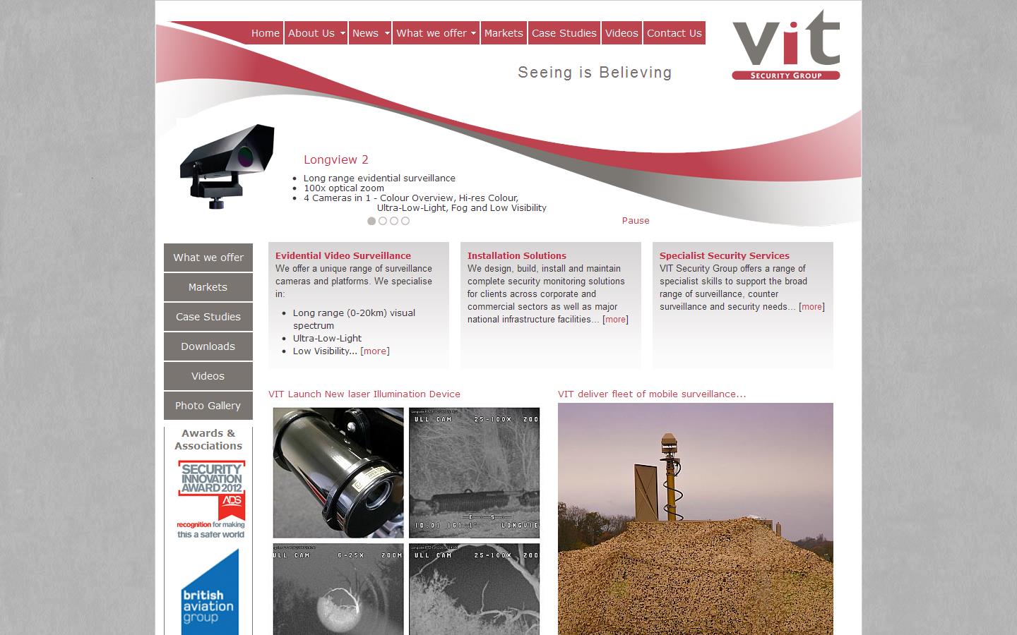 Vit Security Group Website