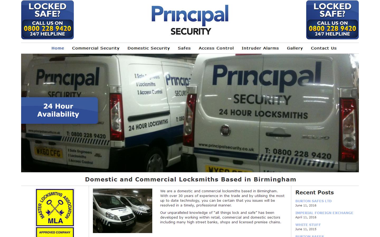 Principal Security Website