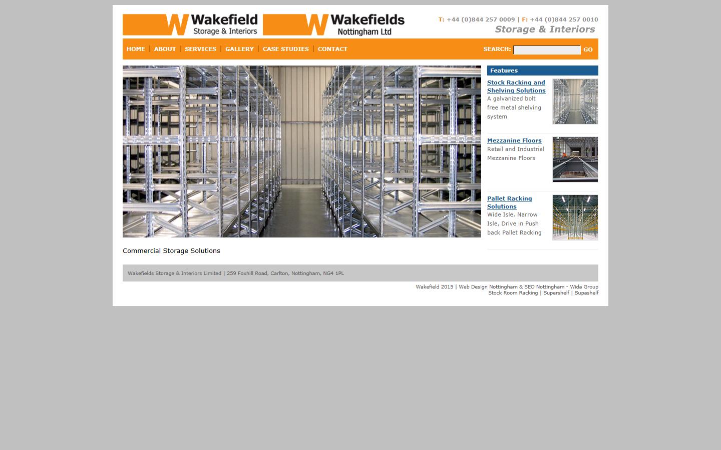 Wakefield Storage Handling & Interiors Limited Website