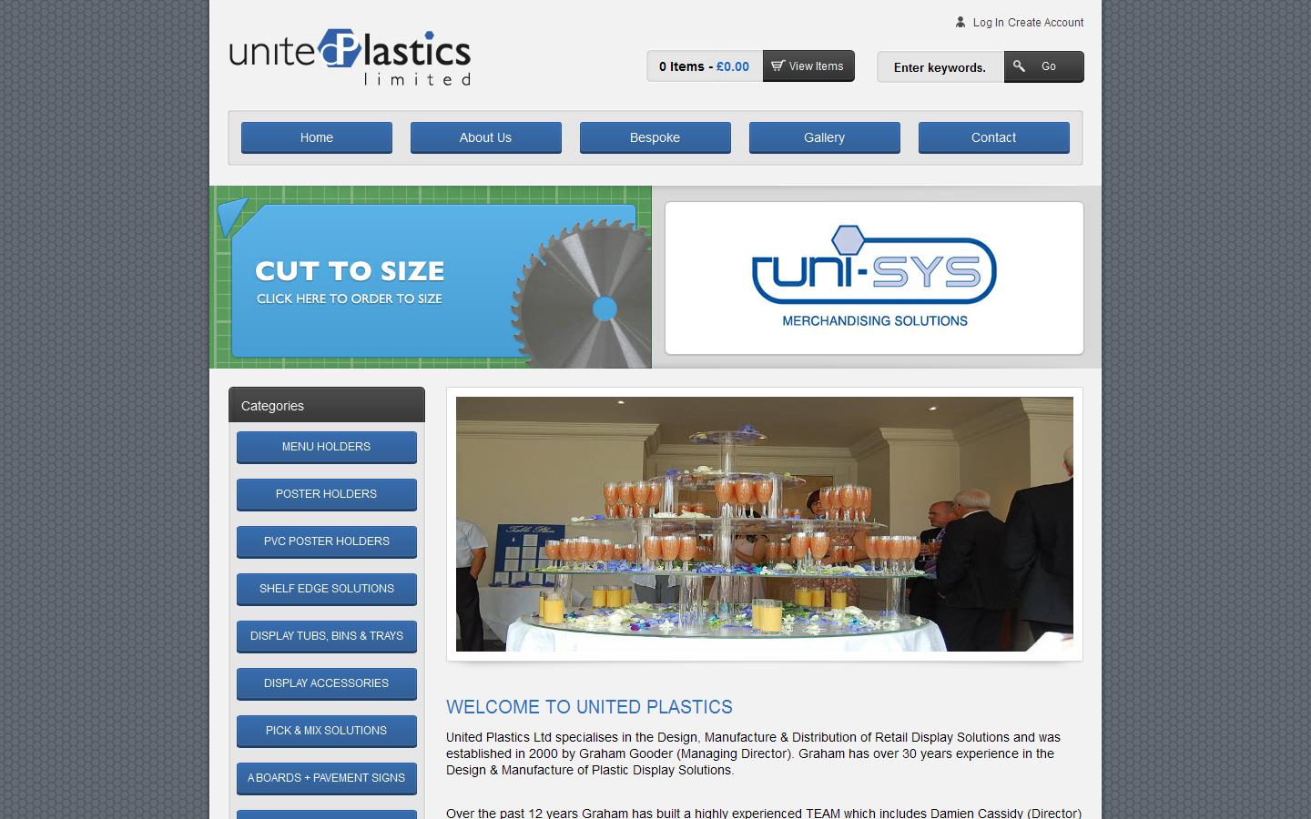 United Plastics Ltd Website