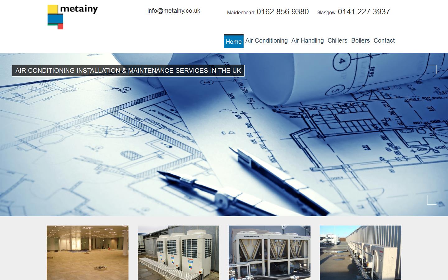 Metainy Air-conditioning Ltd Website