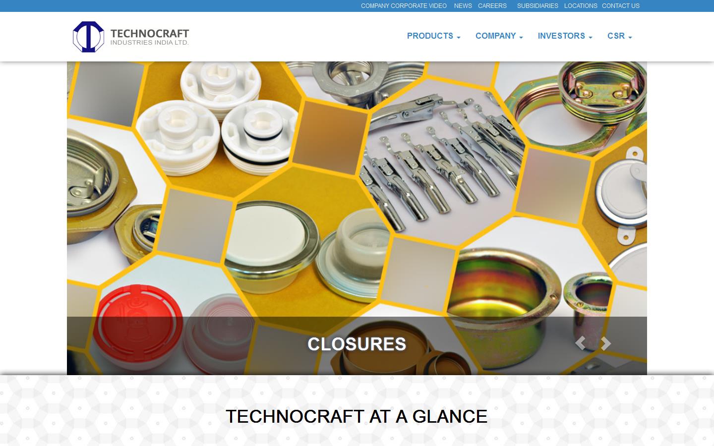 Technocraft International Ltd Website