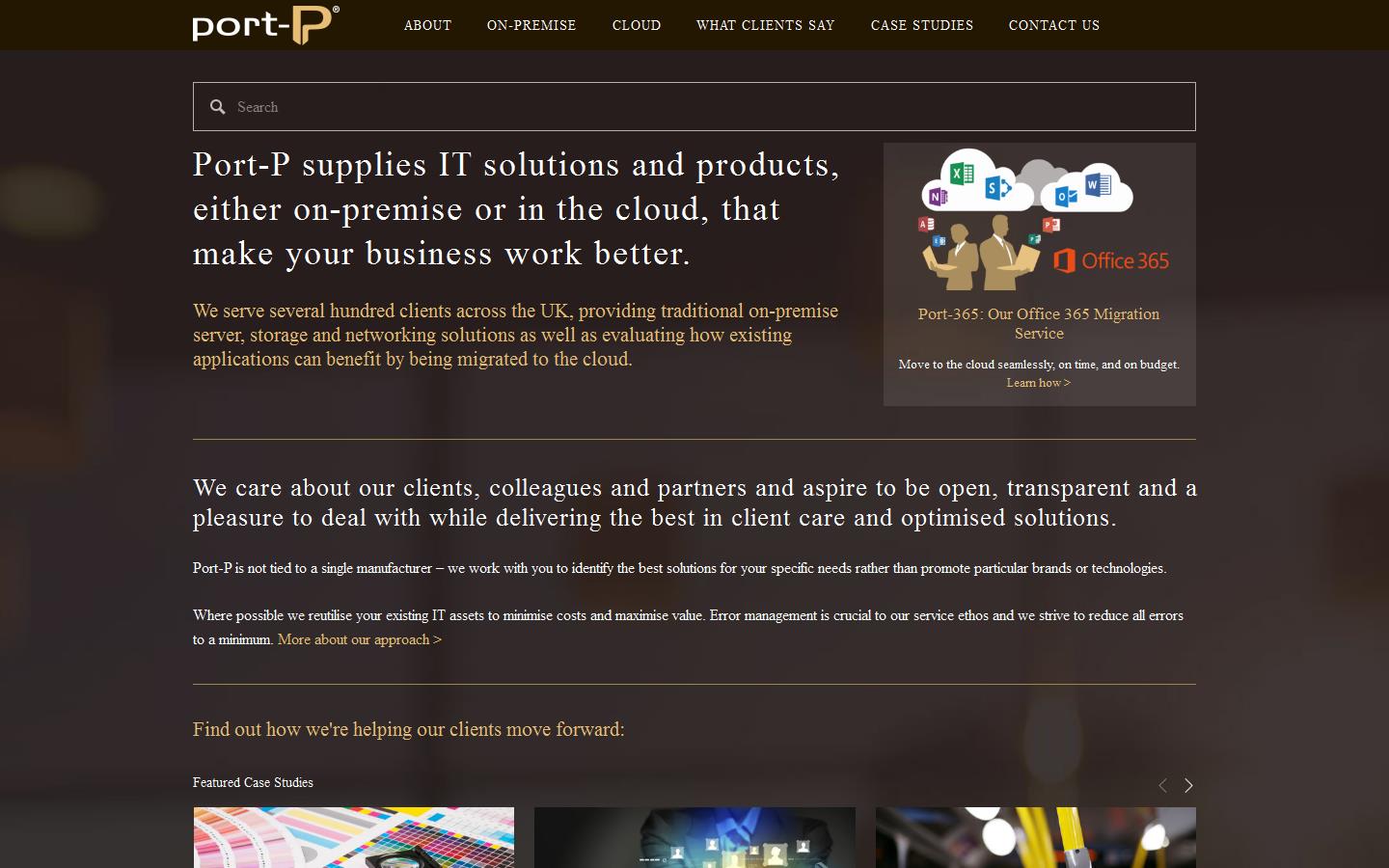 Port P Website