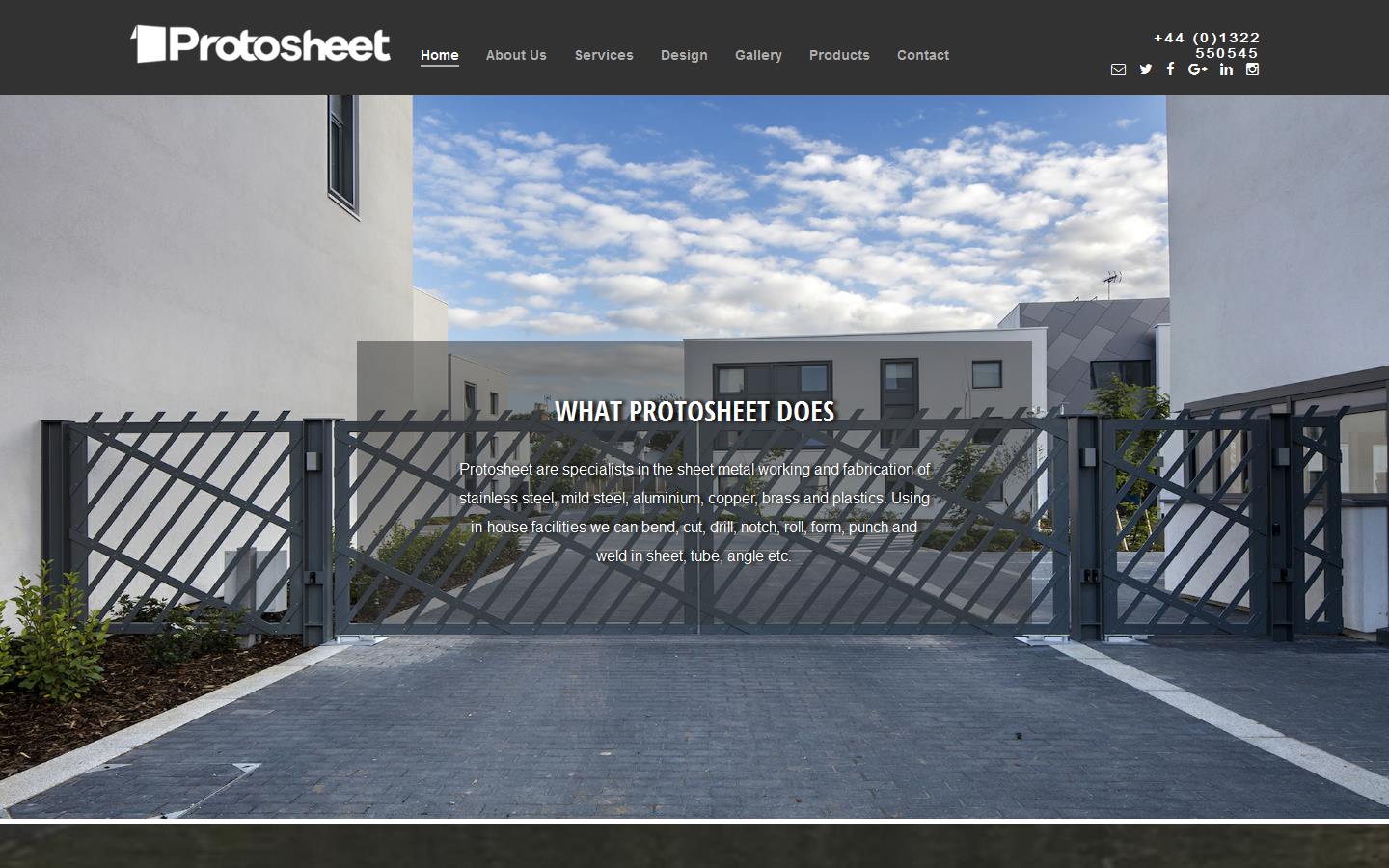 Protosheet Engineering Website