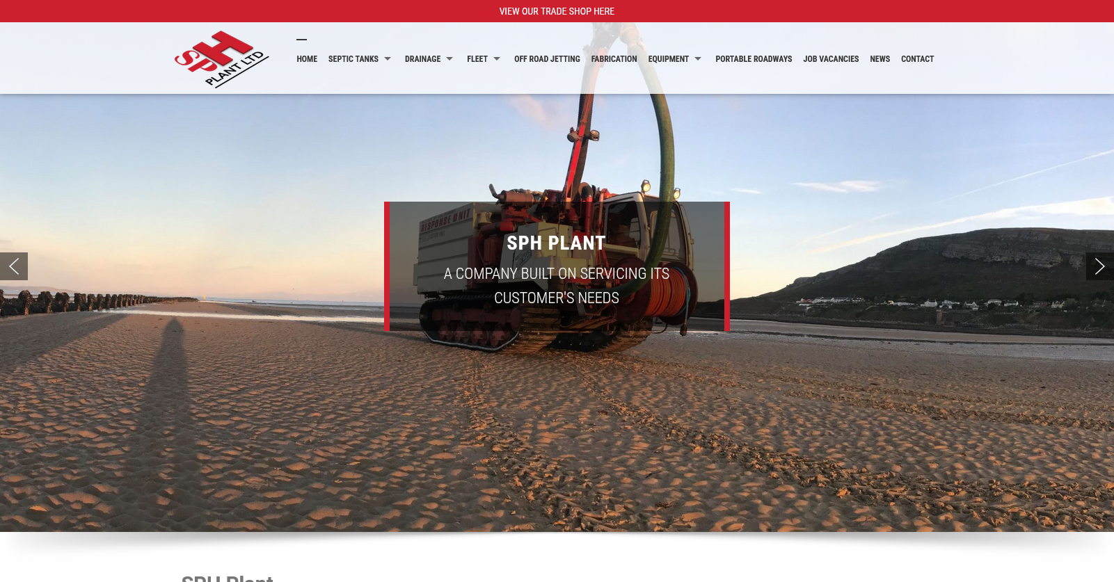 SPH Plant Ltd Website