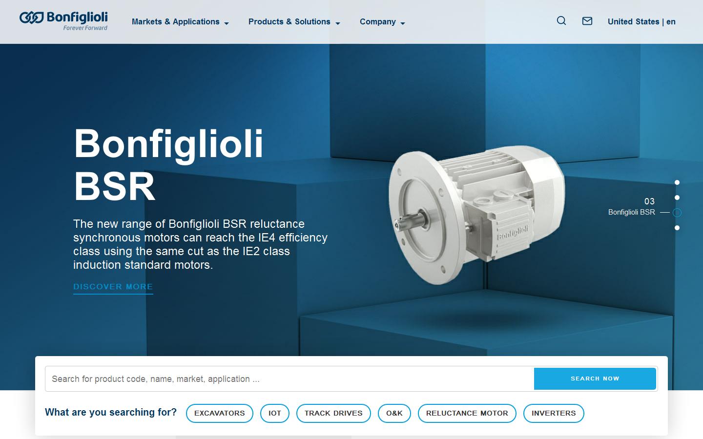 Bonfiglioli UK Ltd Website