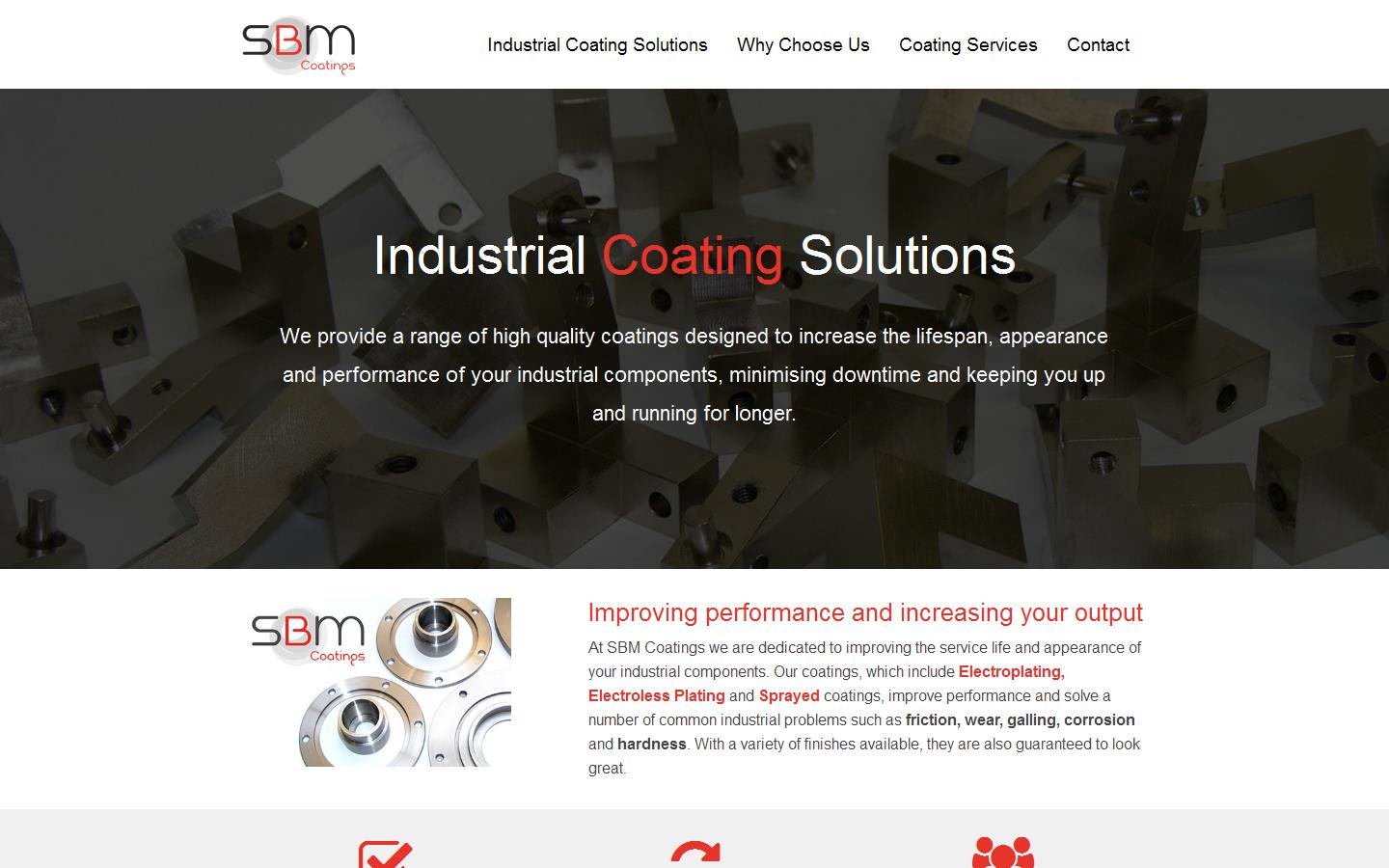 S B M Coatings Ltd Website