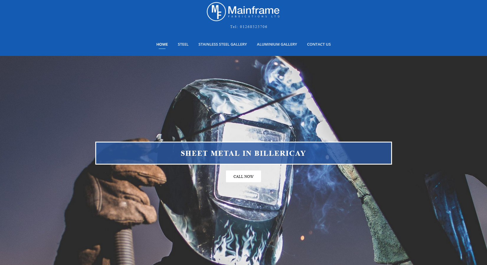 Mainframe Fabrications Ltd Website