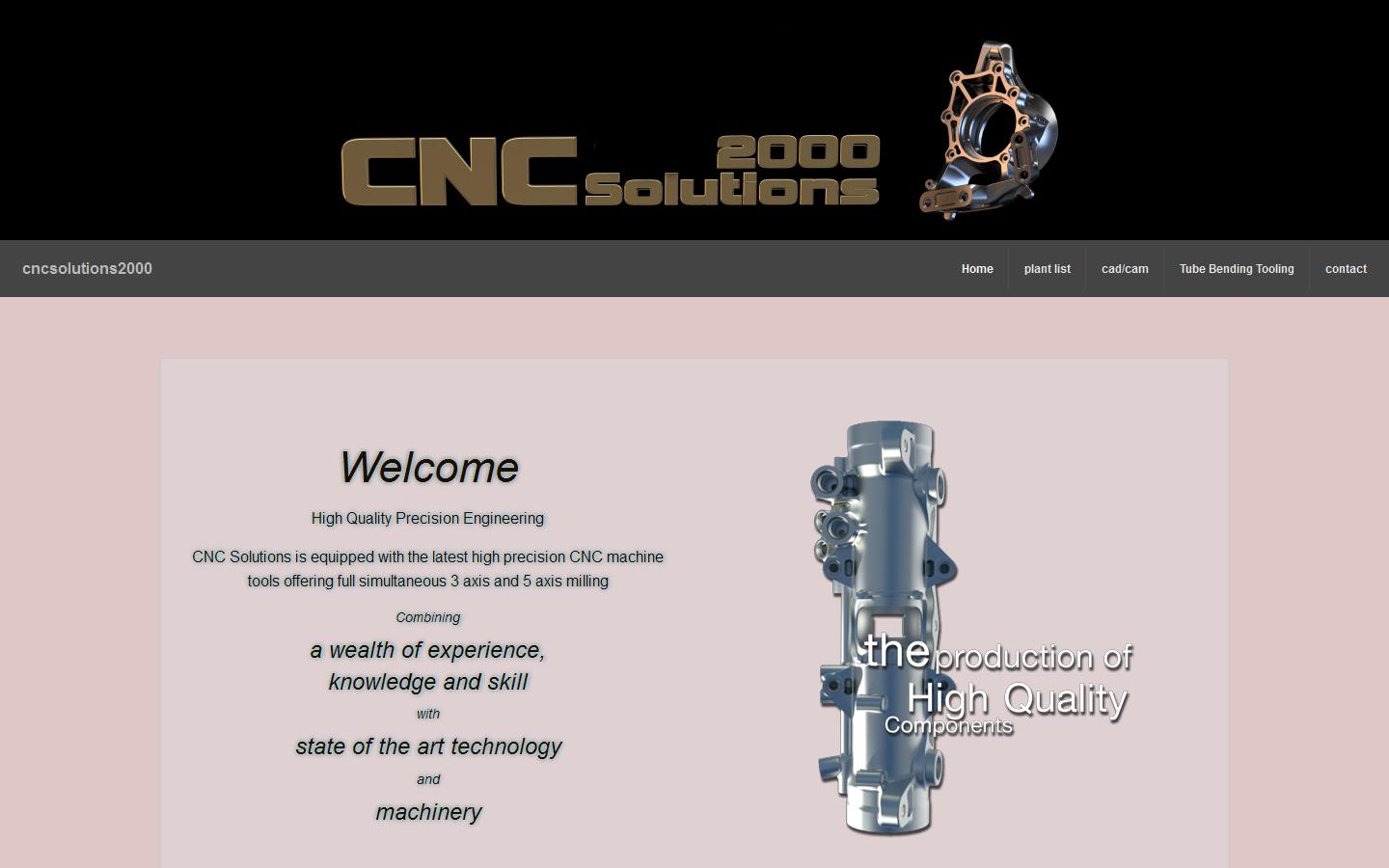 C N C Solutions 2000 Website