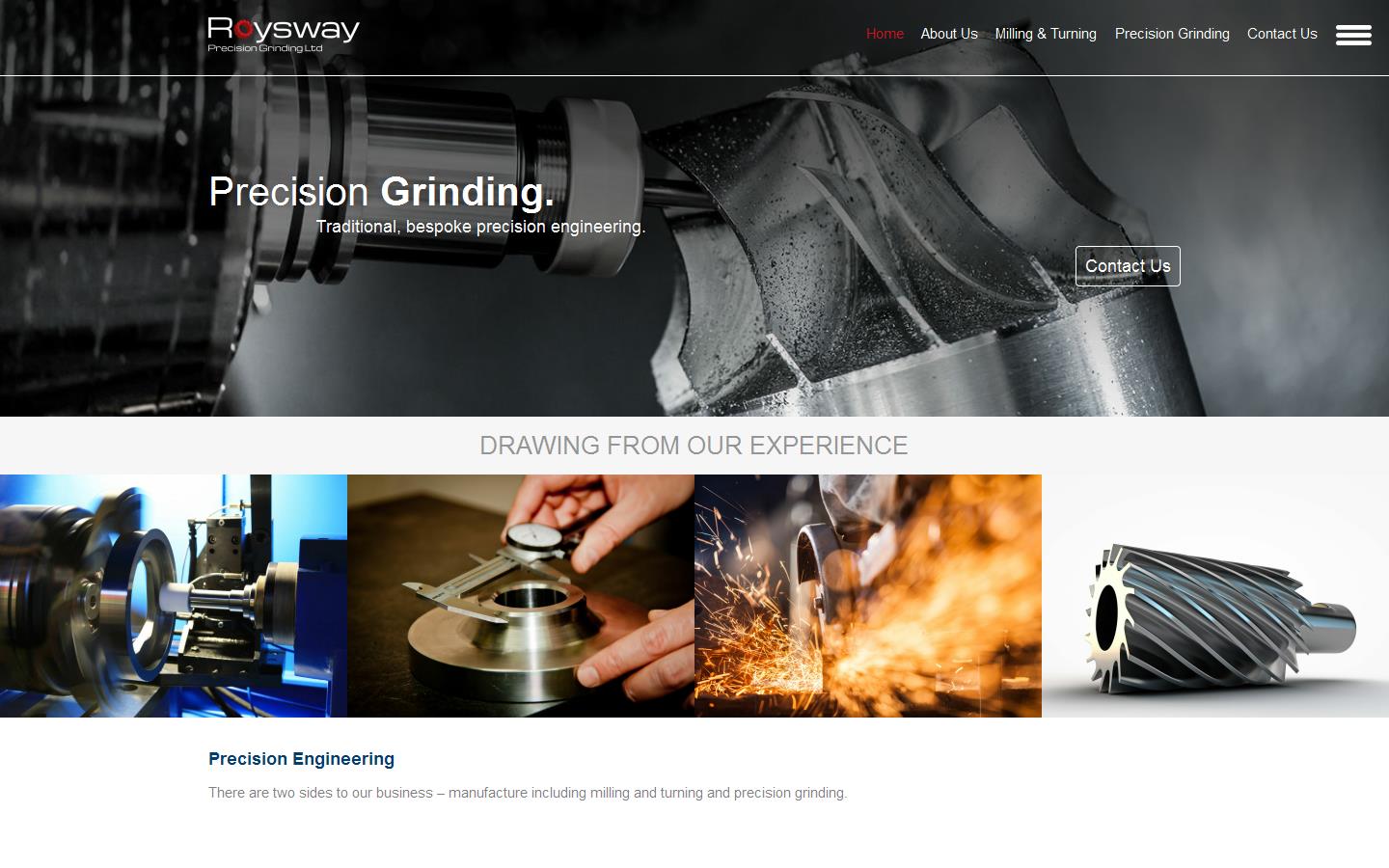 Roysway Precision Grinding Website