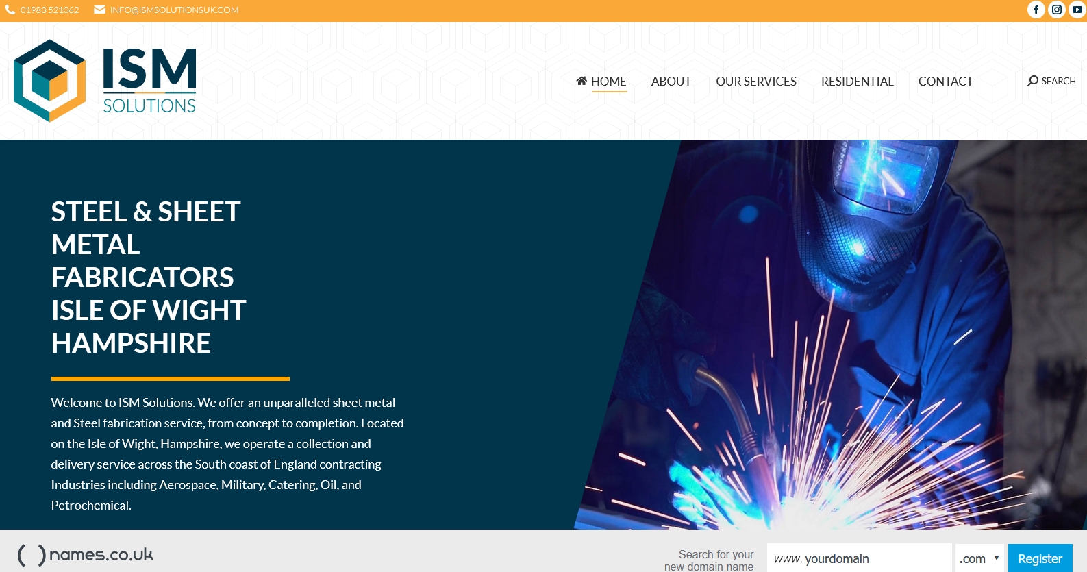 ISM Solutions Ltd Website