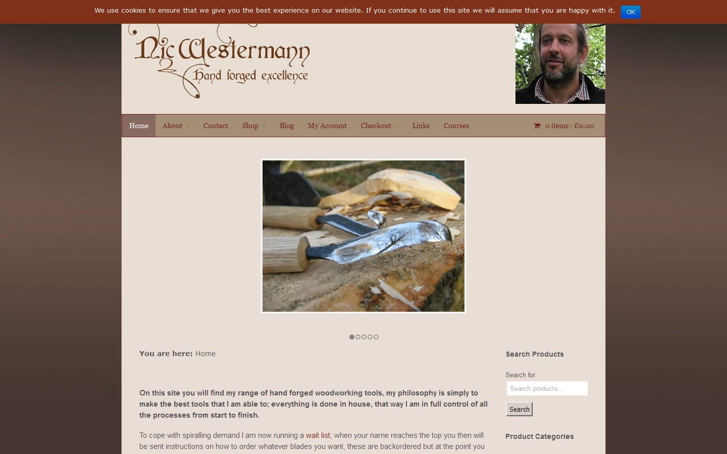 Nic Westermann Website