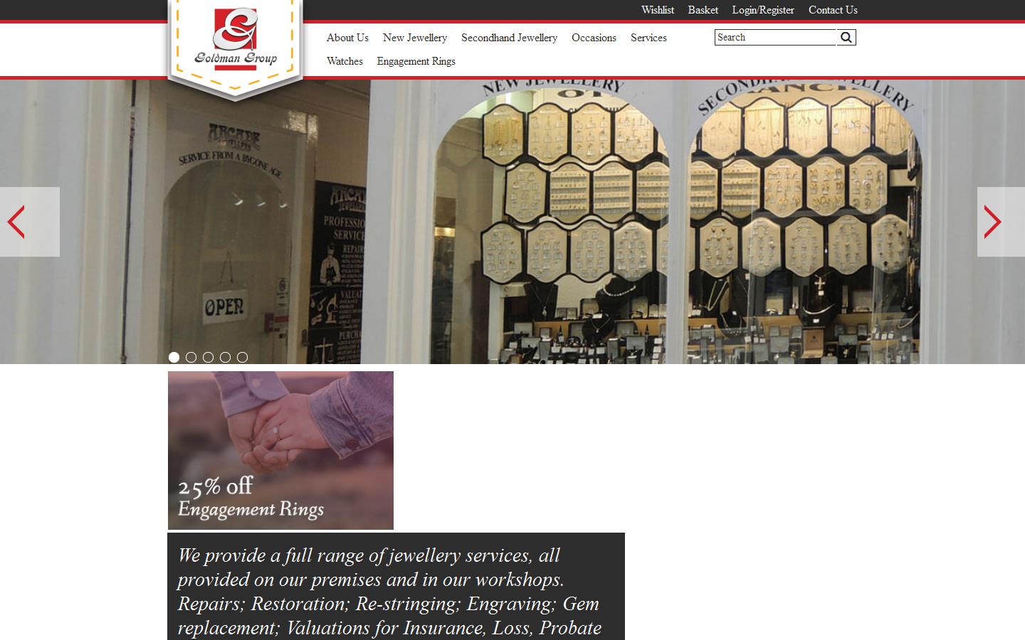 Christchurch Jewellers Website