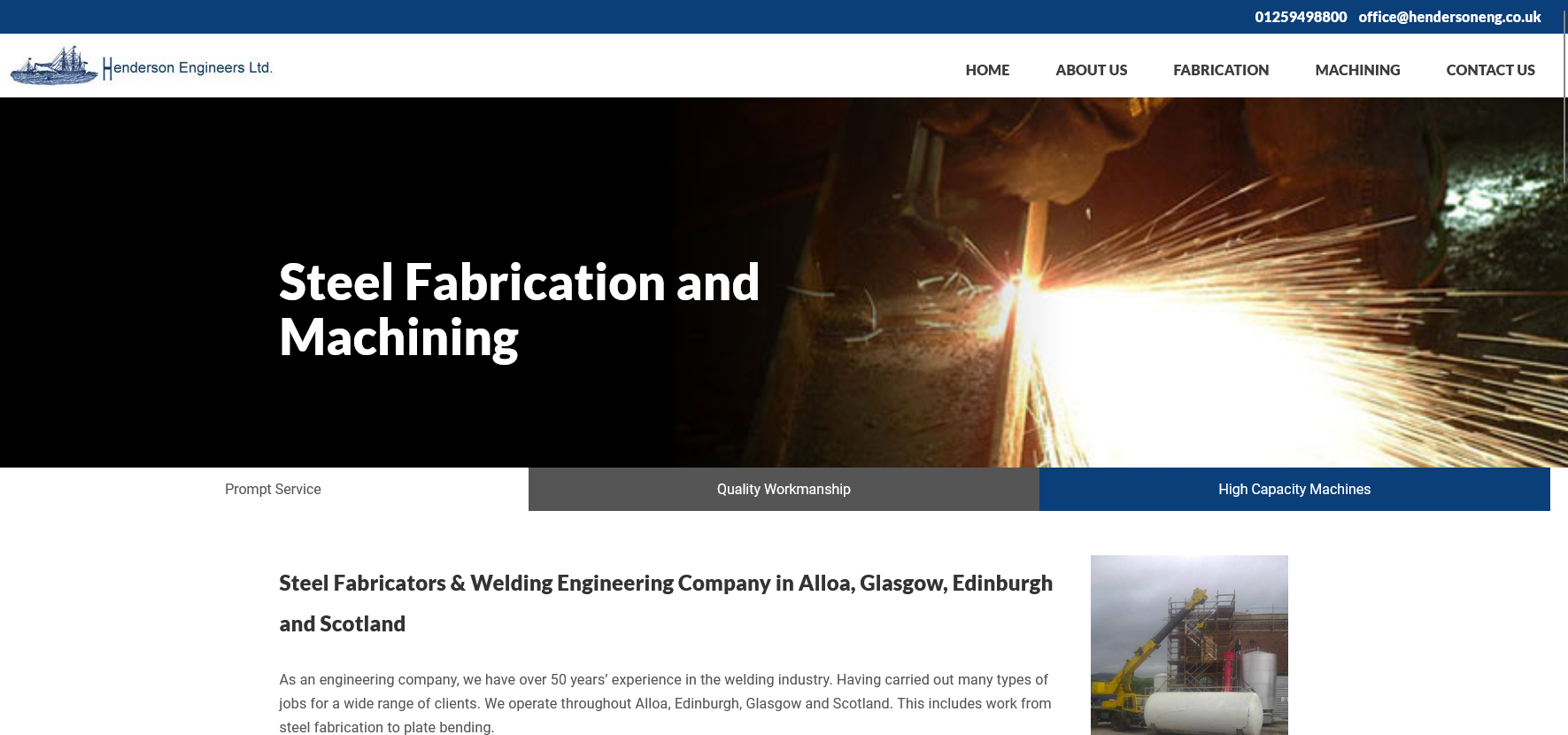 Henderson Engineers Ltd Website