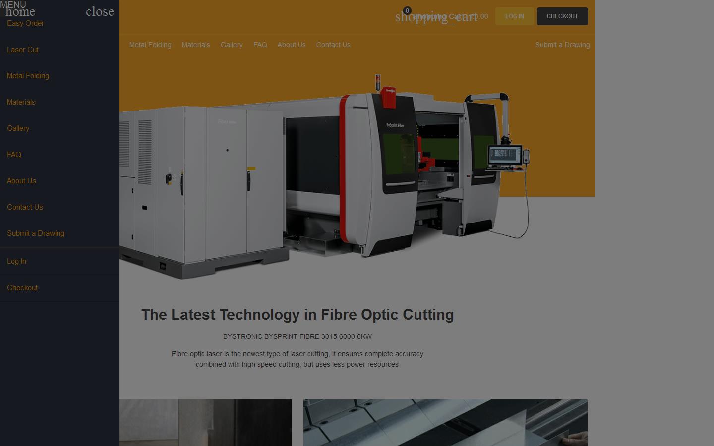 Laser Master Website