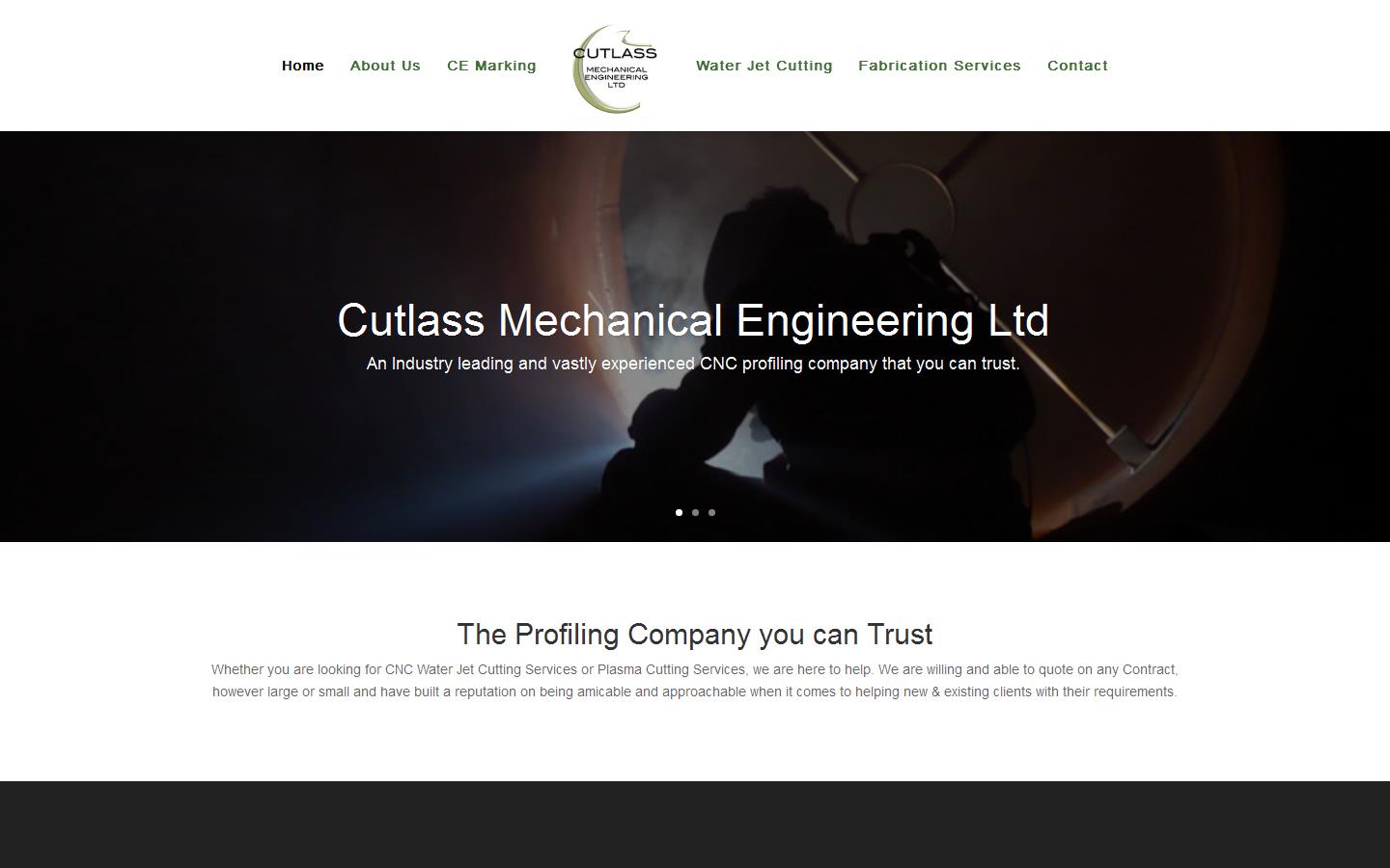 Cutlass Mechanical Engineering Website