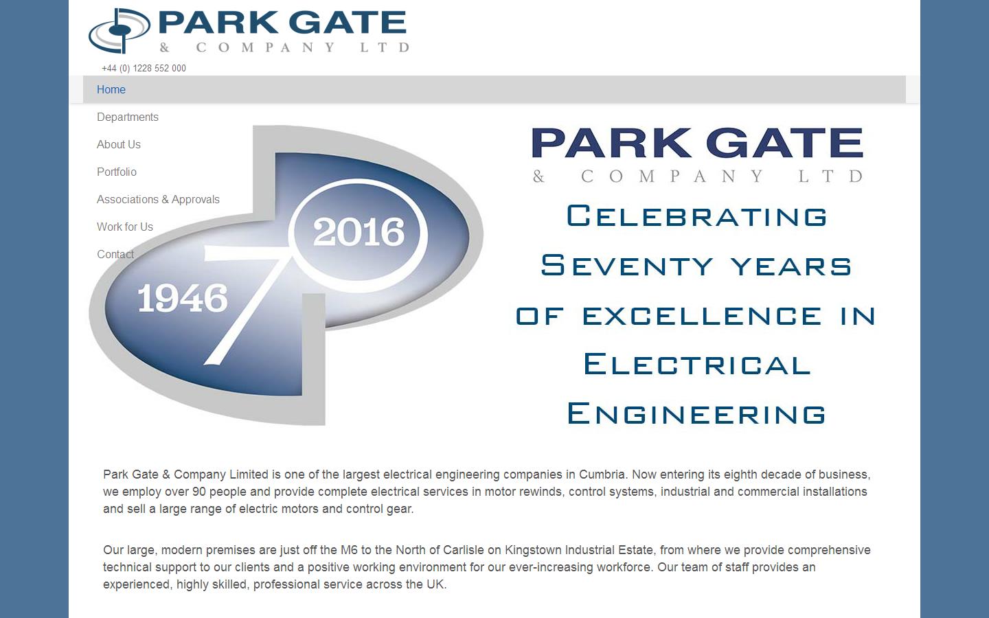 Park Gate & Co. Ltd Website