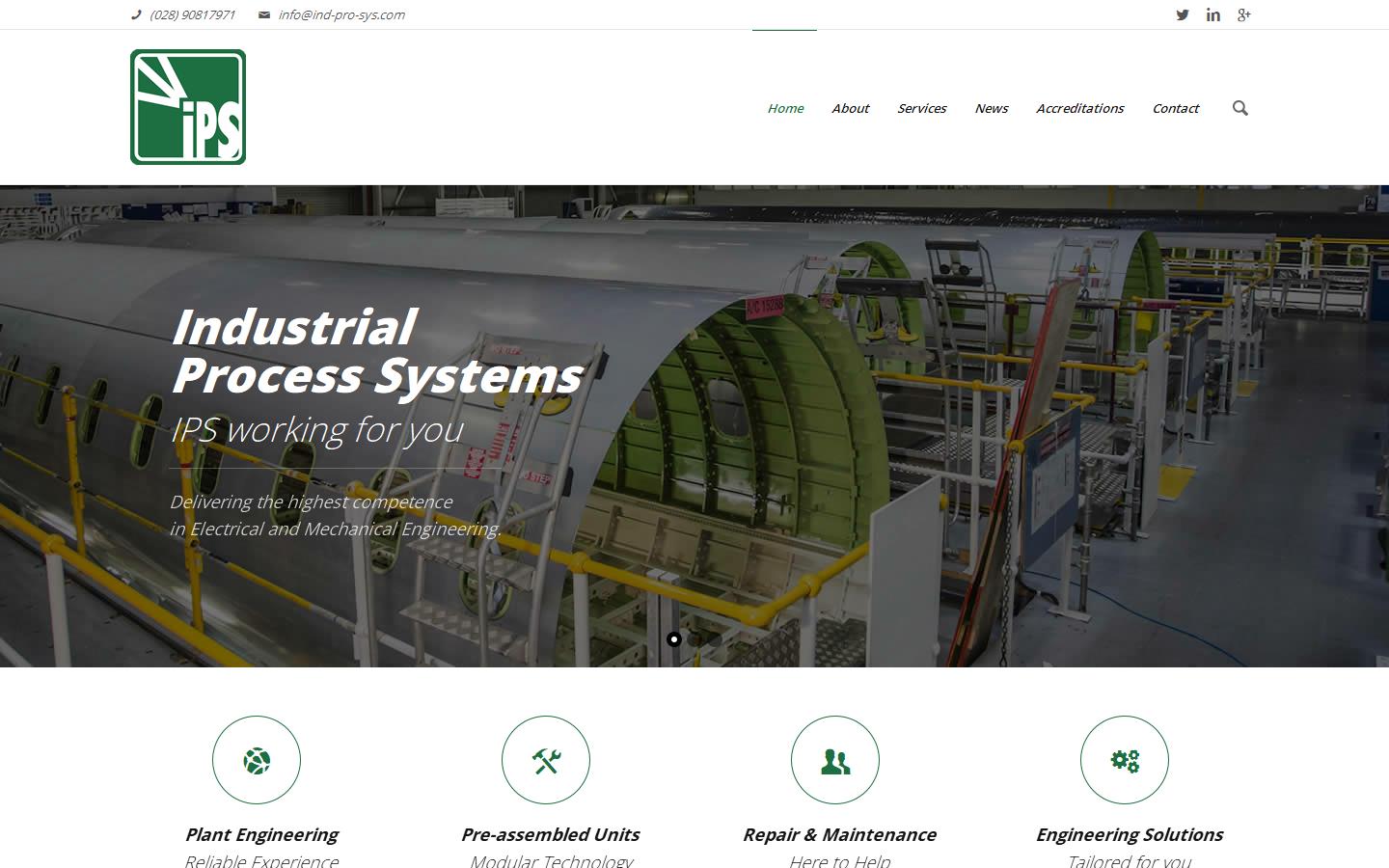 Industrial Process Systems Website