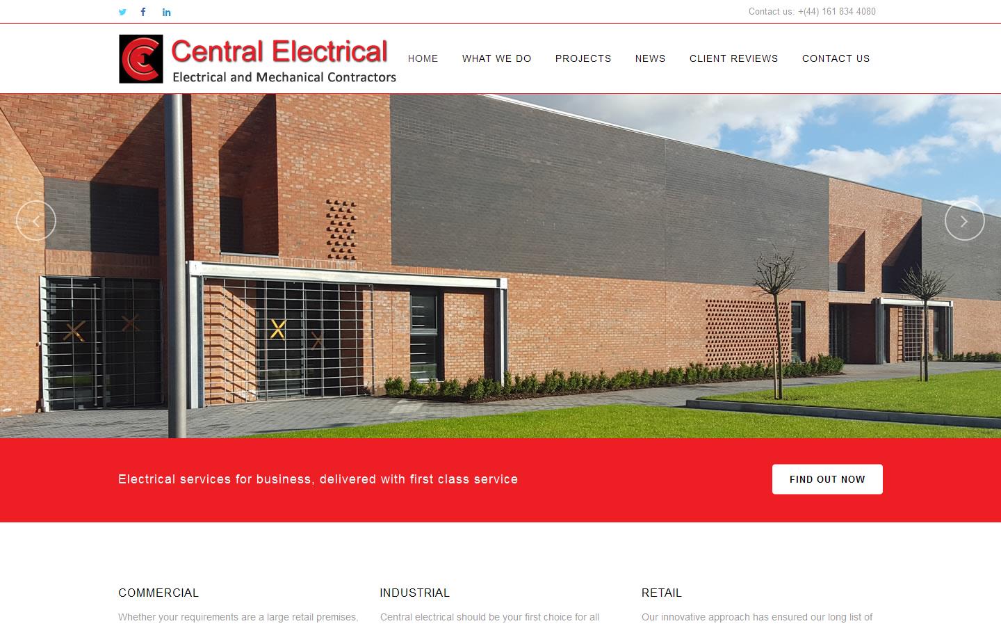 Central Electrical N W Ltd Website