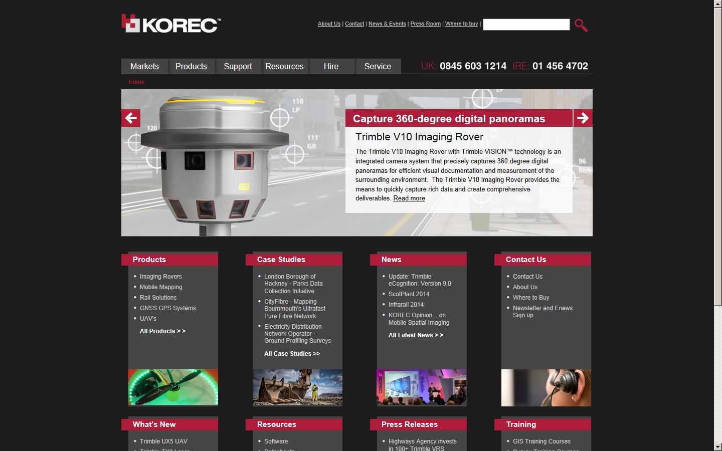 Korec Group Website