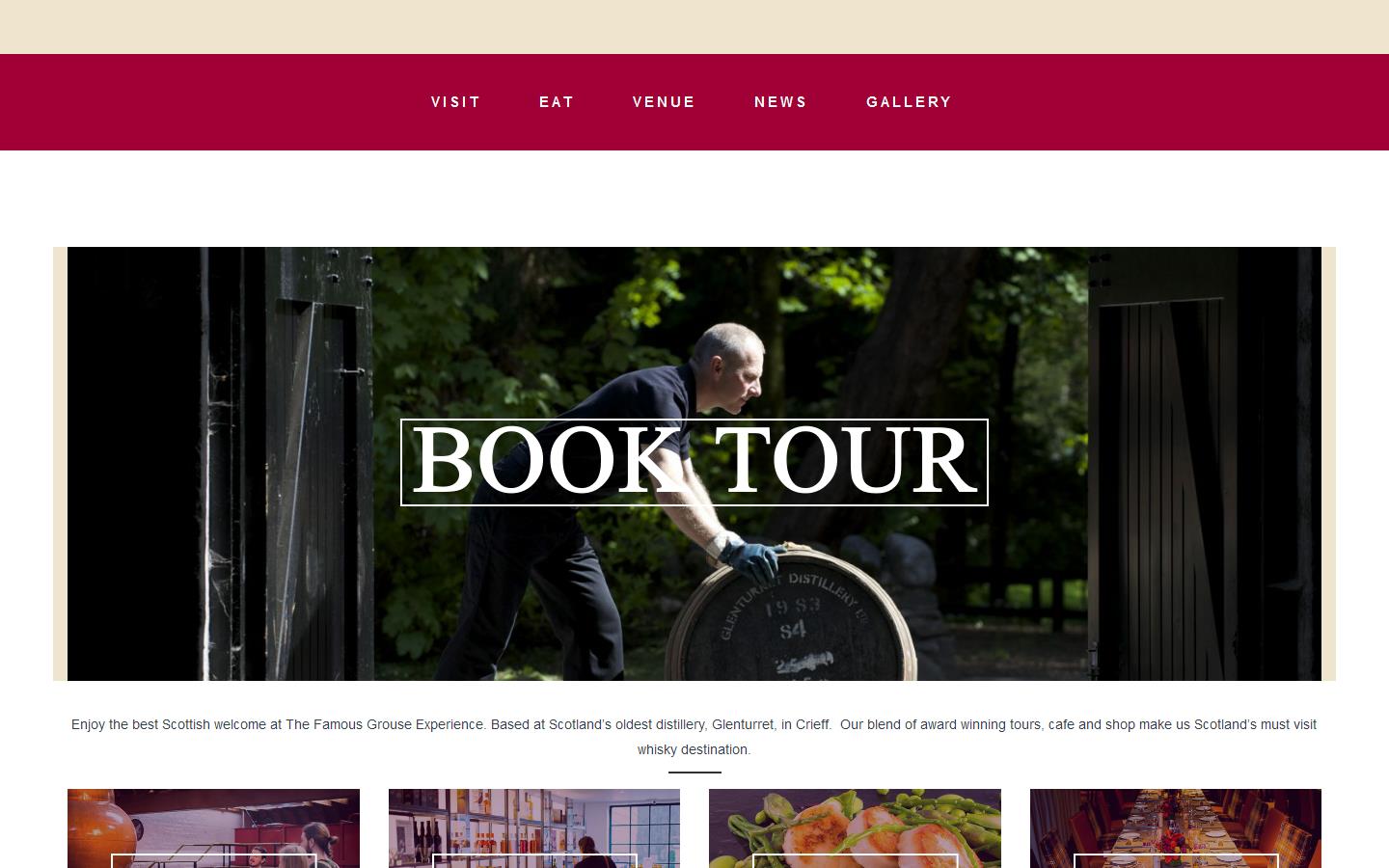 Glenturret Distillery Ltd Website