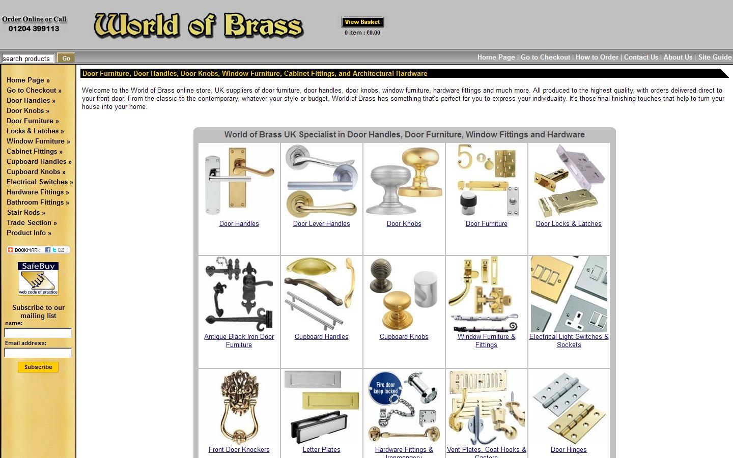 World of Brass Website