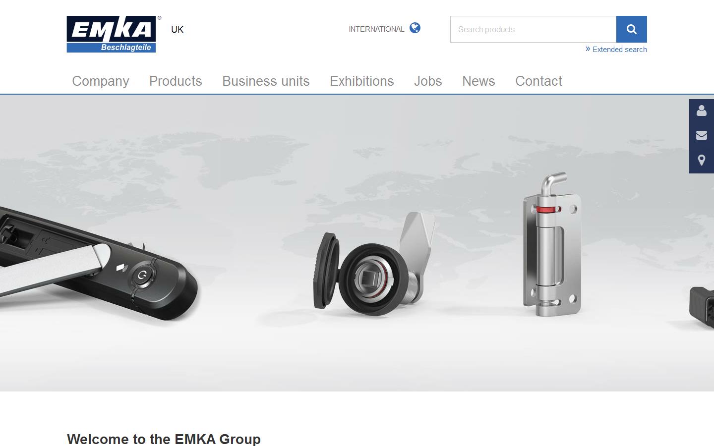 EMKA UK Ltd Website