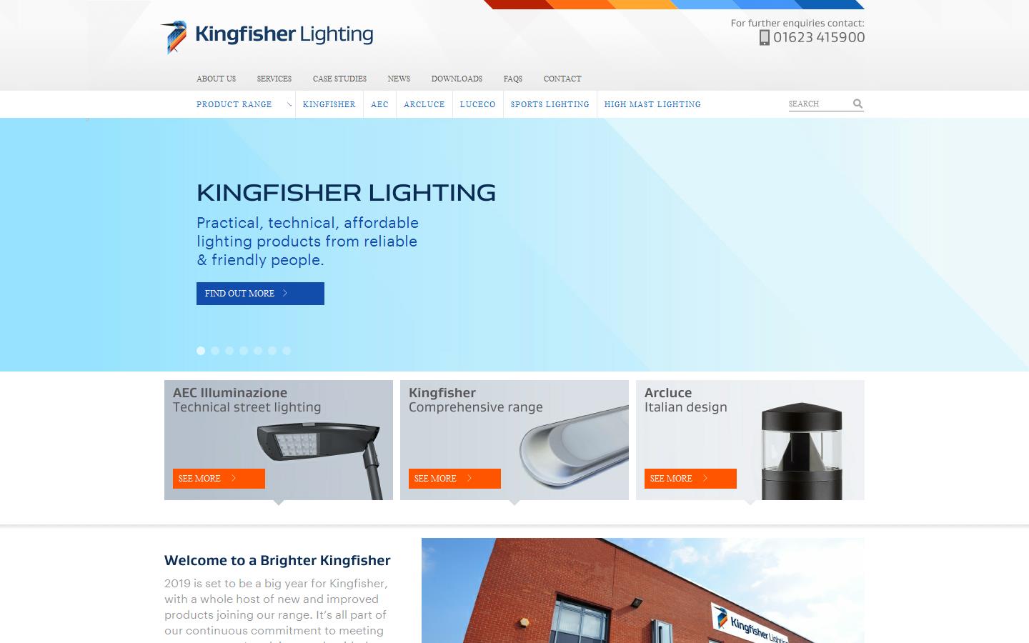 Kingfisher Lighting Website