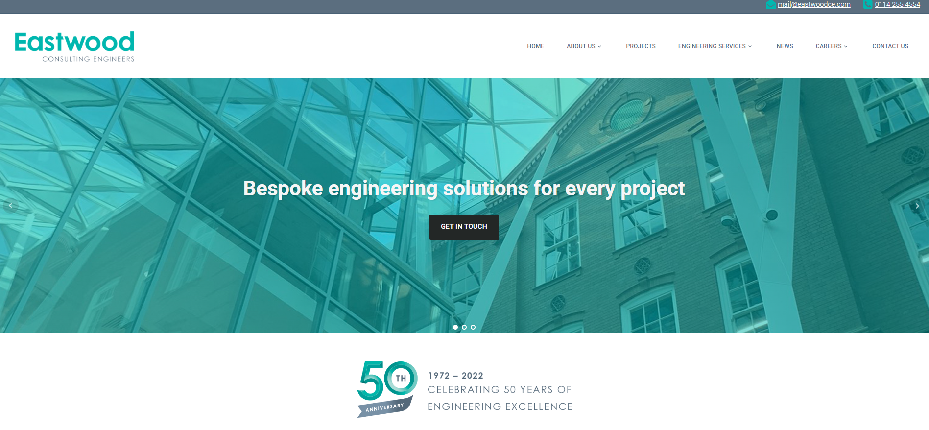 Eastwood Consulting Engineers Website