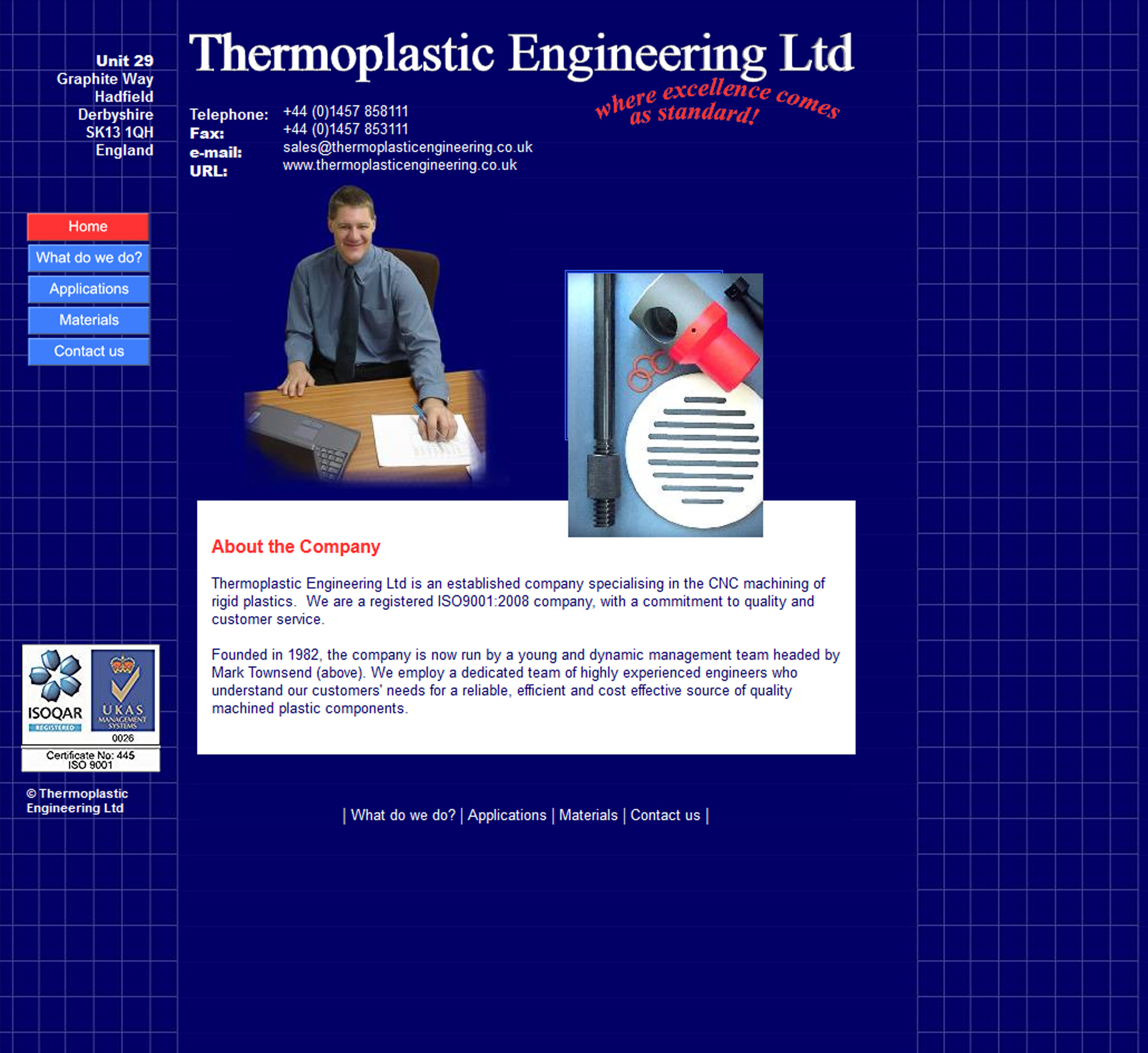 Thermoplastic Engineering Ltd Website