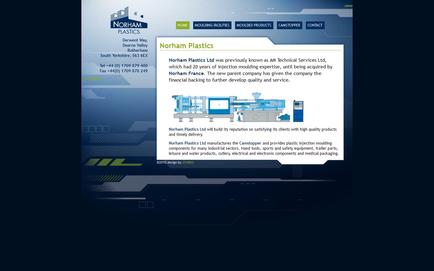 Norham Plastics Website