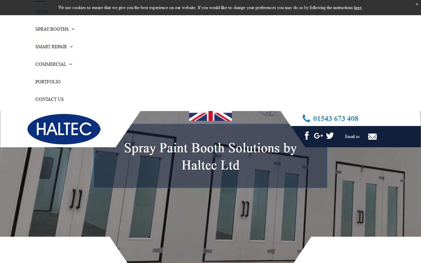 Haltec Ltd Website