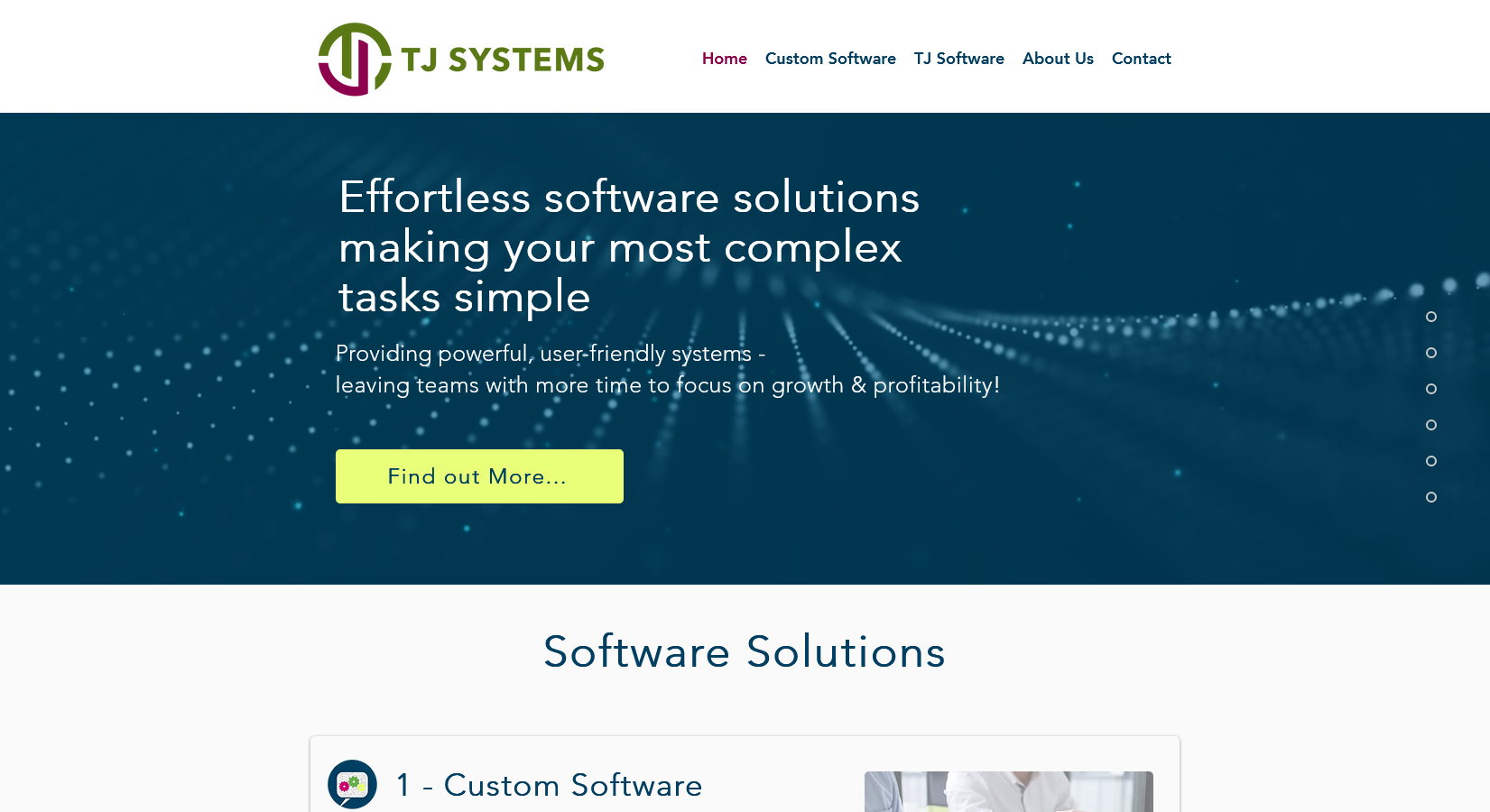 TJ Systems Website