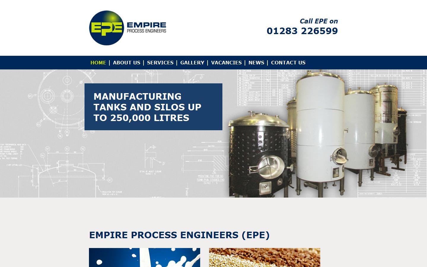 Empire Process Engineers Ltd Website