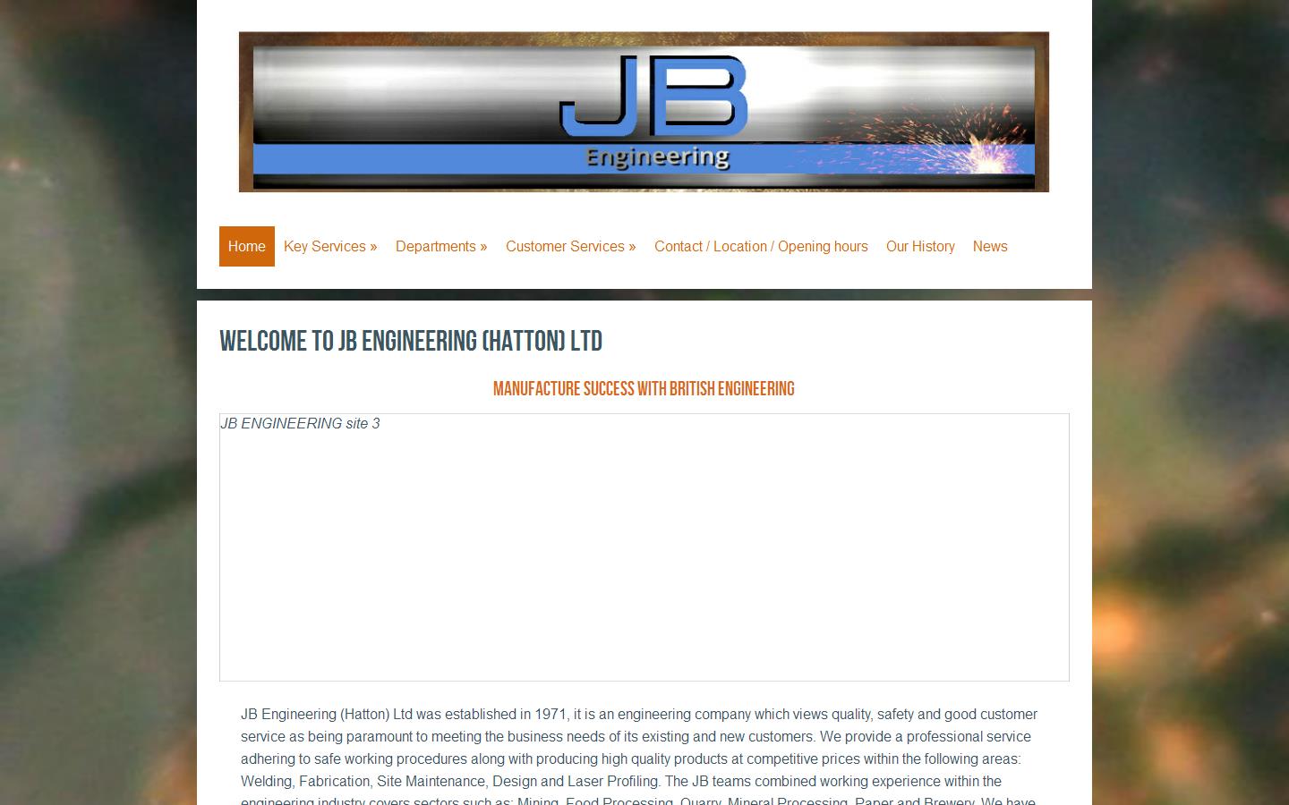 J B Engineering Hatton Ltd Website