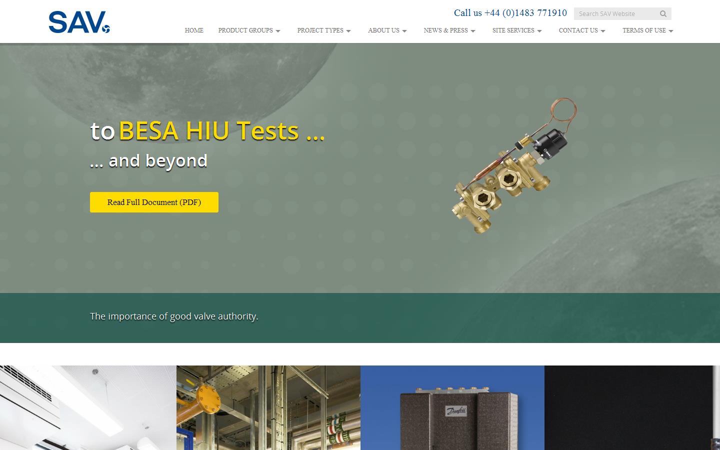 S A V Systems Ltd Website