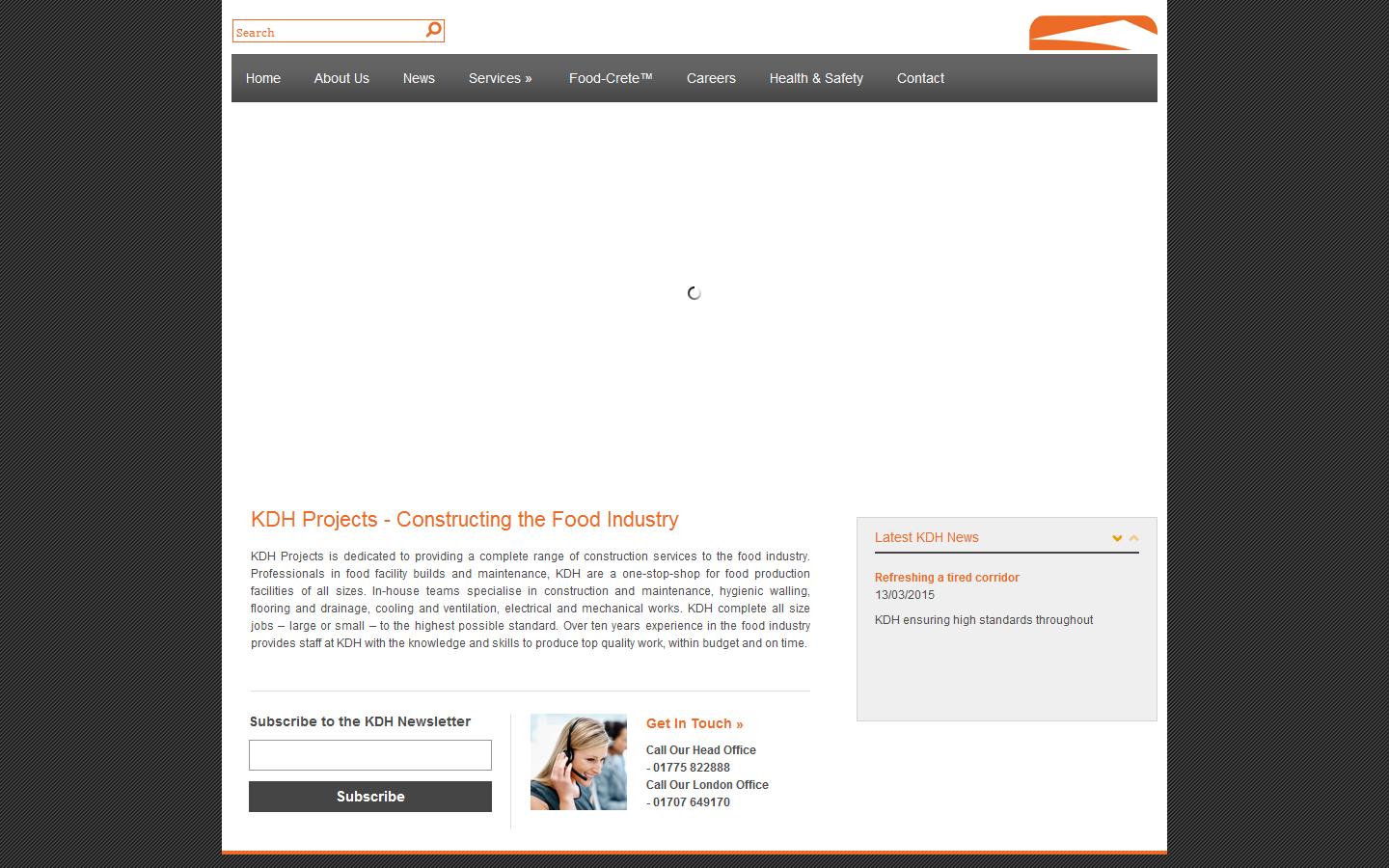 KDH Projects Ltd Website