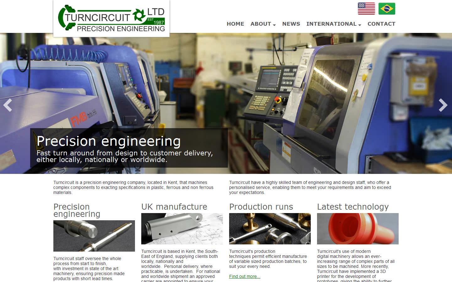 Turncircuit Ltd Website