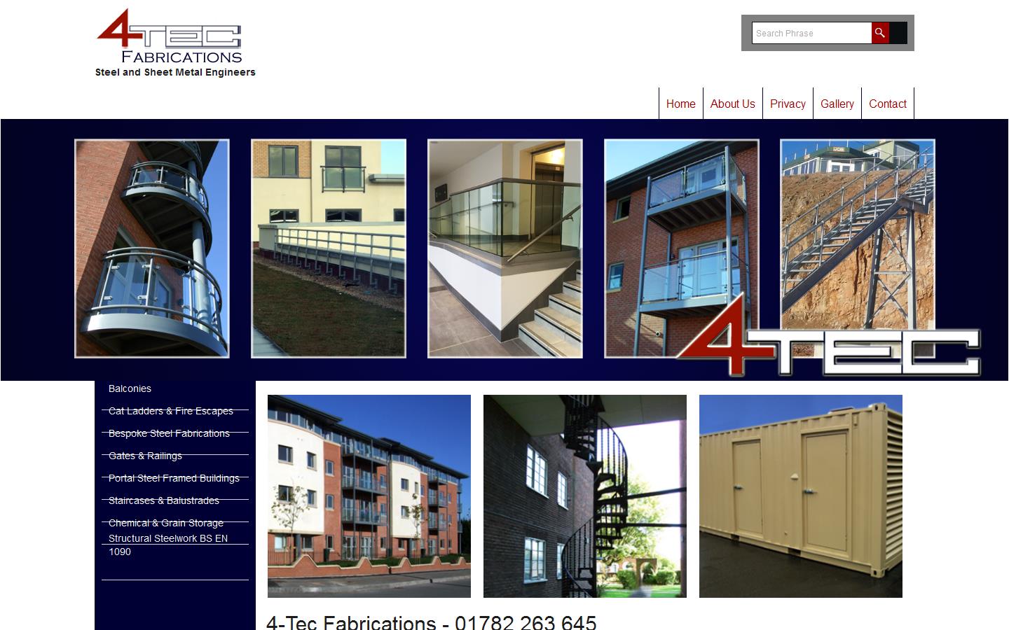 4-tec Fabrications Website