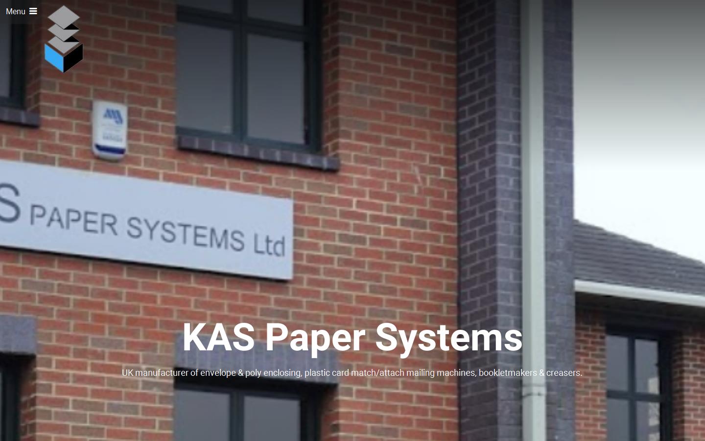 KAS Paper Systems Ltd Website