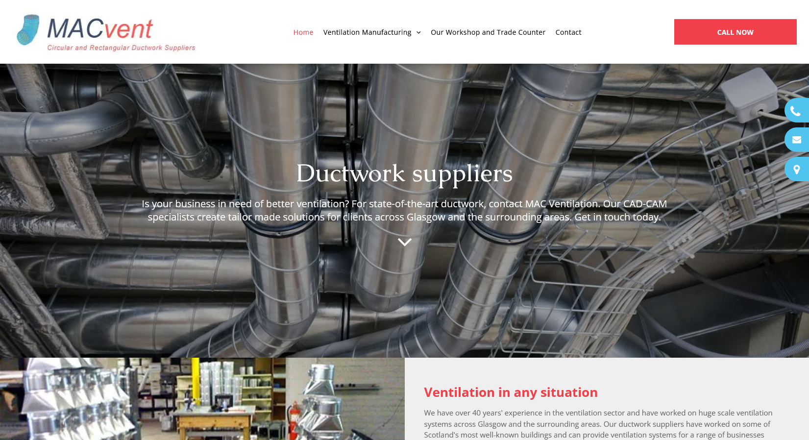 Mac Ventilation Website