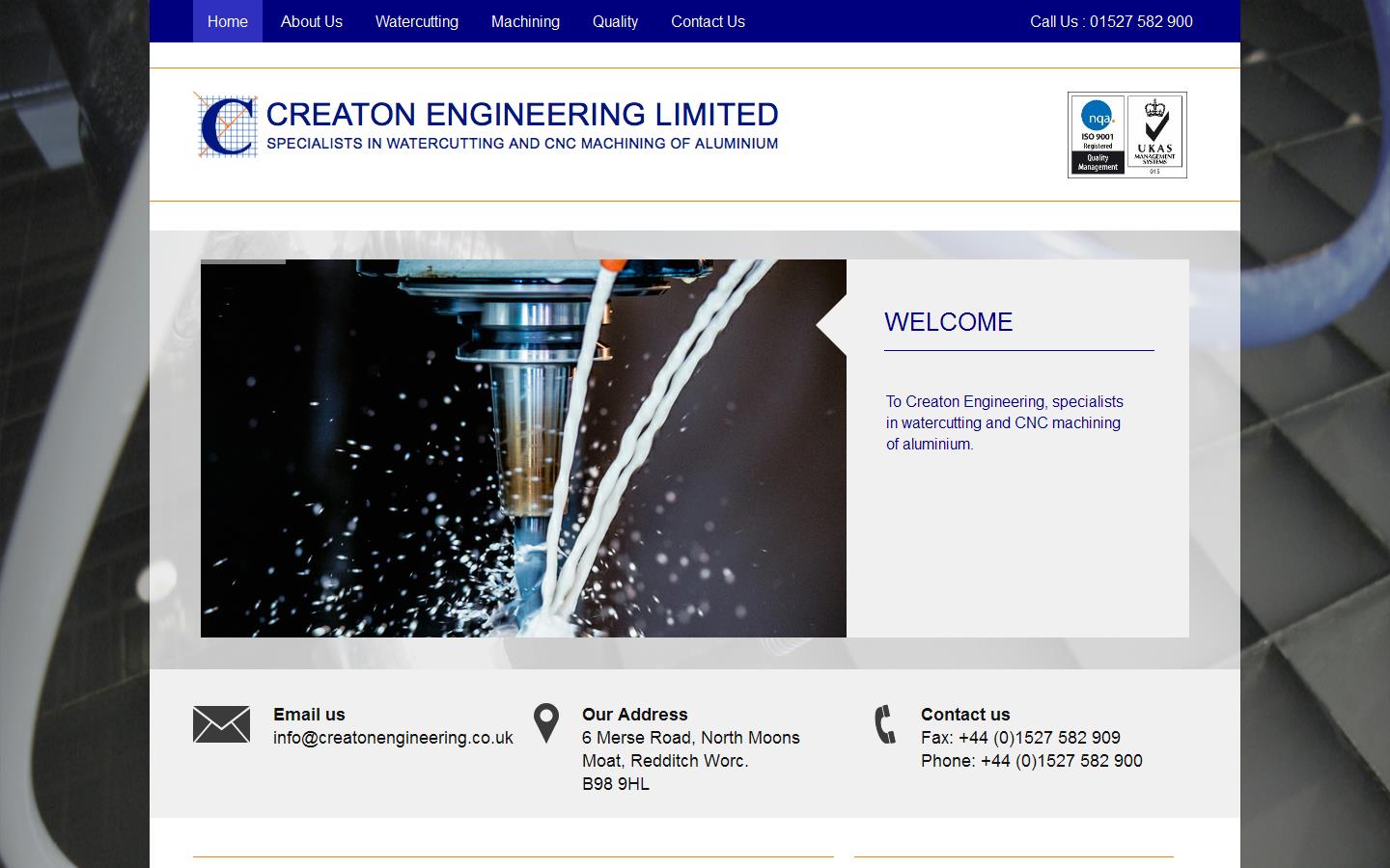 Creaton Engineering Ltd Website