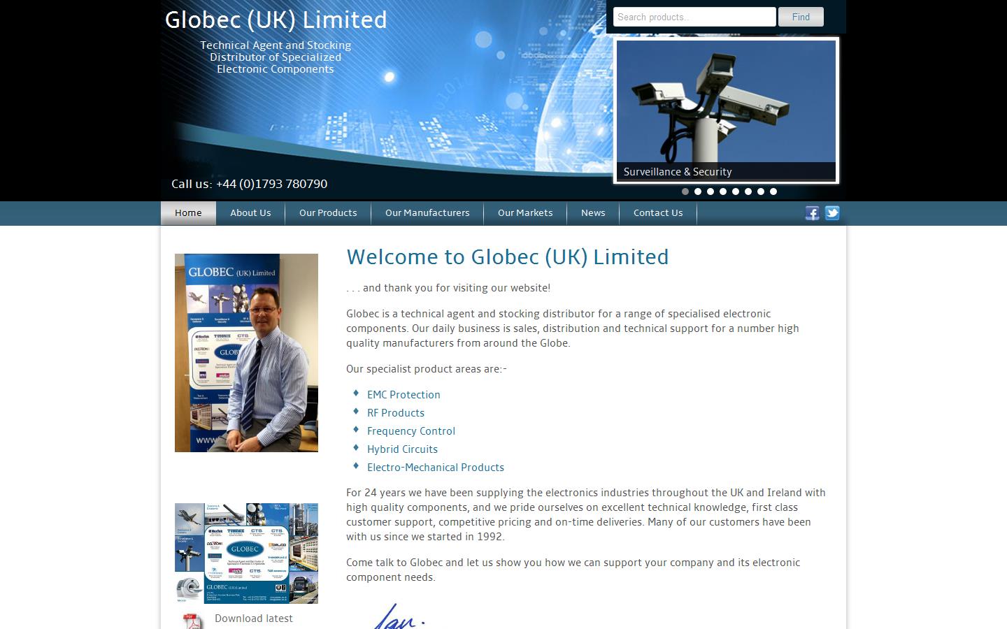 Globec Website