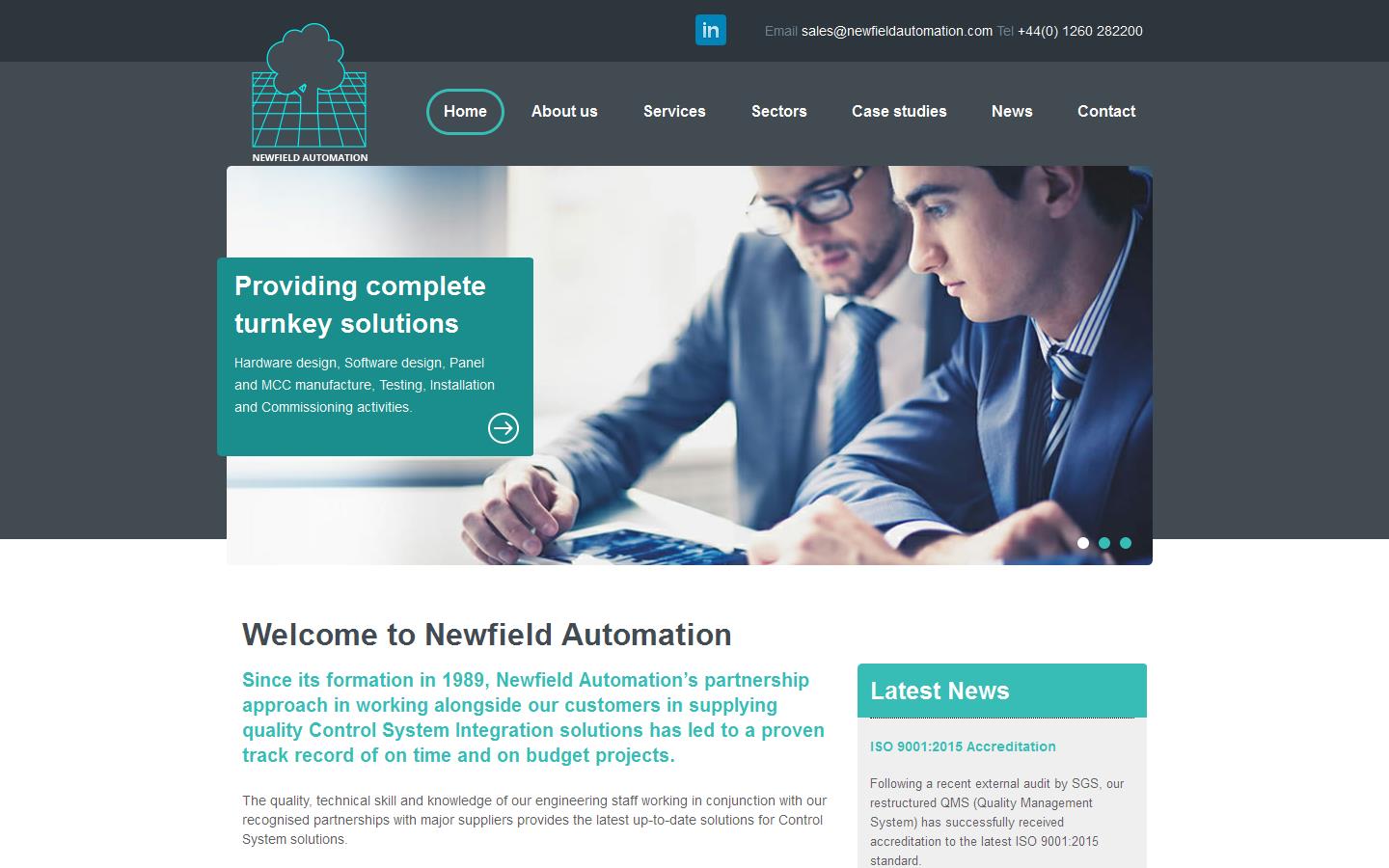 Newfield Automation Website