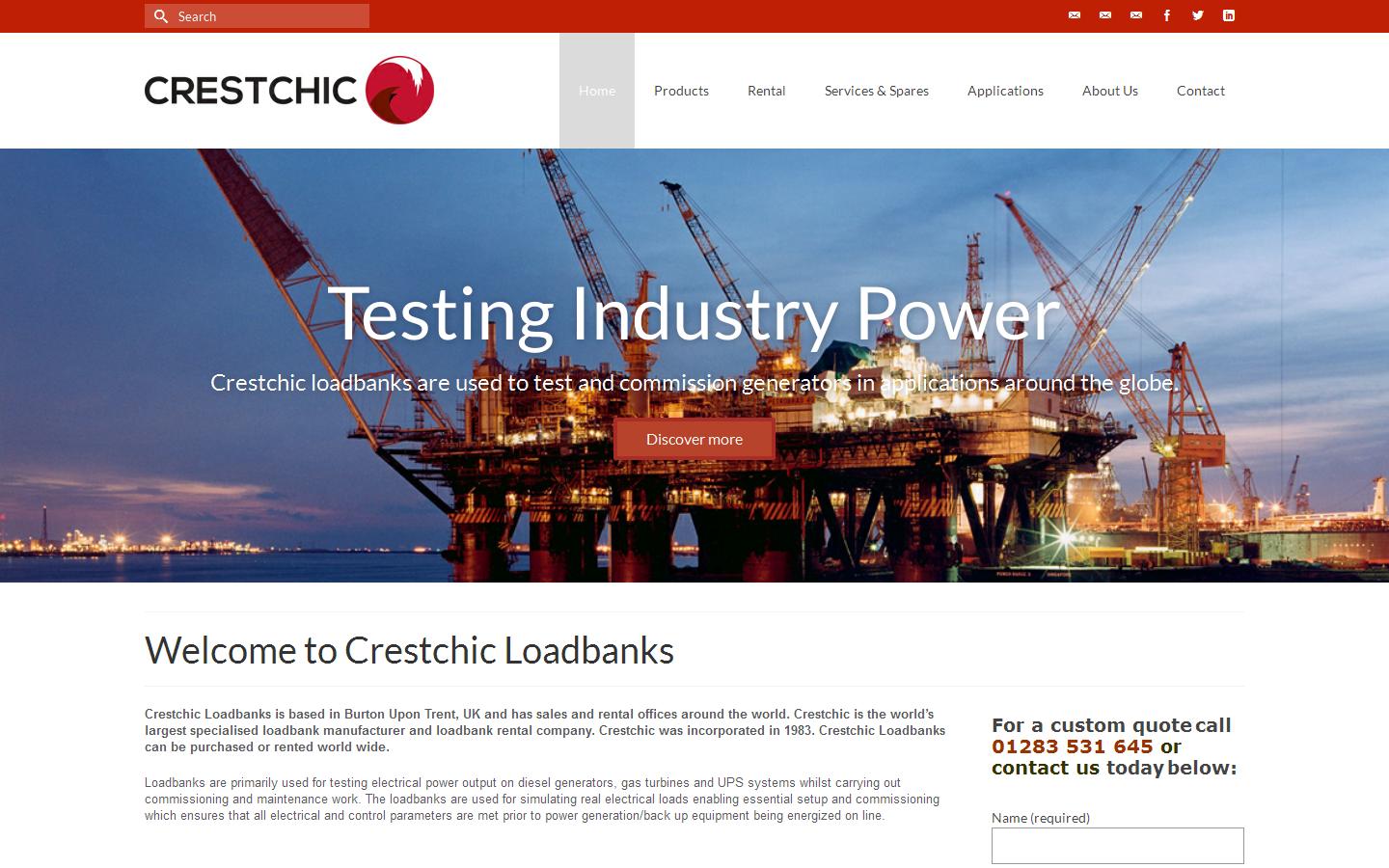 Crestchic Ltd Website