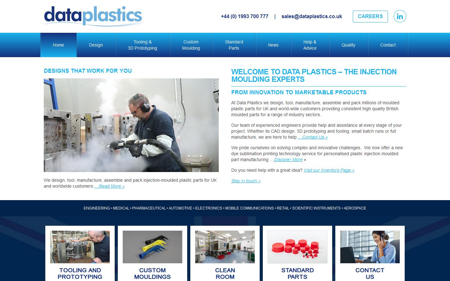 Data Plastics Website