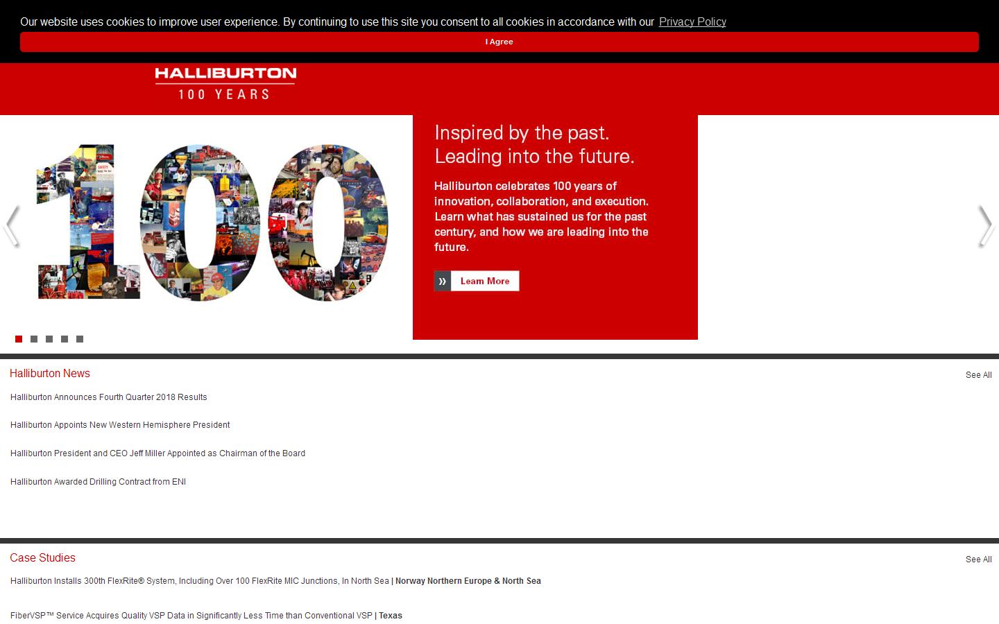 Halliburton Website